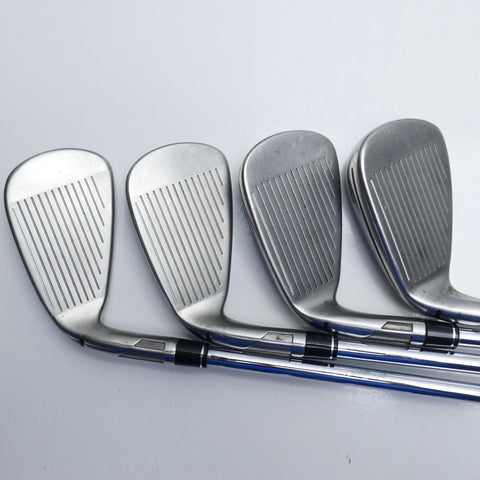 Used TaylorMade Stealth Iron Set / 5 - PW + AW / Regular Flex