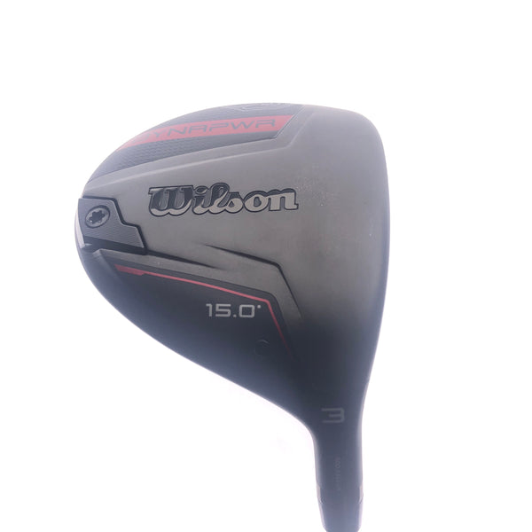 Used Wilson DYNAPWR 3 Fairway Wood / 15 Degrees / X-Stiff Flex