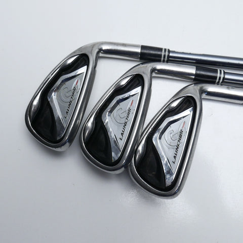 Used Cleveland Launcher 2009 Iron Set / 6 - PW / Regular Flex