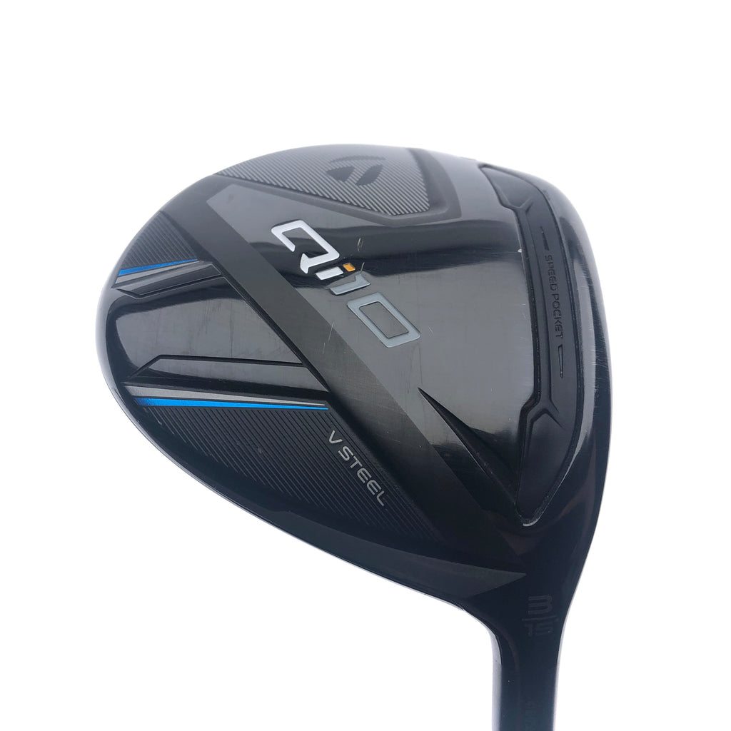 Used TaylorMade Qi10 3 Fairway Wood / 15 Degrees / Regular Flex