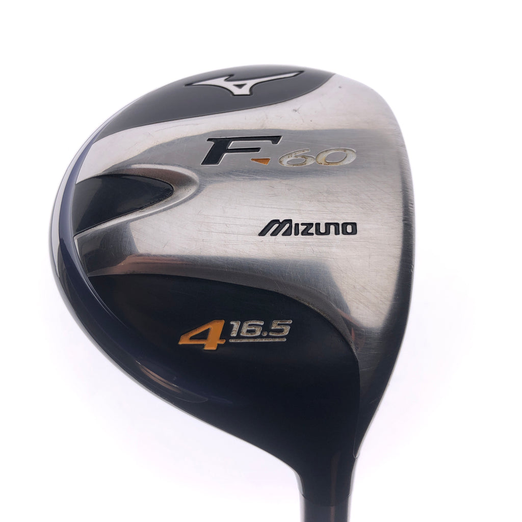 Used Mizuno F-60 4 Fairway Wood / 16.5 Degrees / Stiff Flex