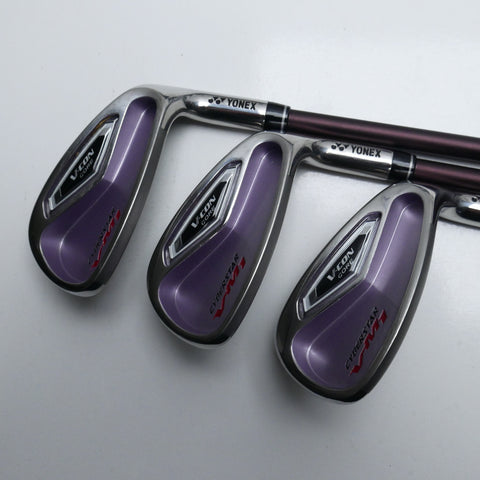 Used Yonex Cyberstar VM-1 Iron Set / 5 - SW / Ladies Flex