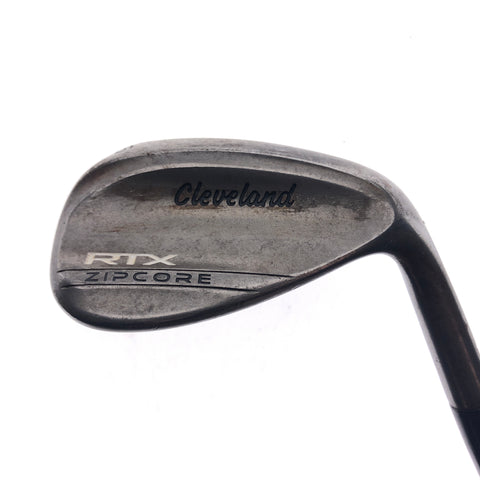 Used Cleveland RTX ZipCore Raw Sand Wedge / 56.0 Degrees / Stiff Flex - Replay Golf 