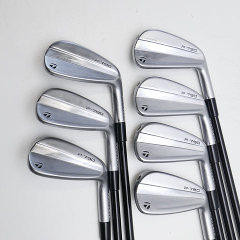 Used TaylorMade P790 2023 Iron Set / 5 - PW + AW / Regular Flex - Replay Golf 