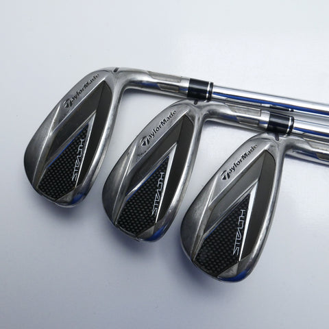 Used TaylorMade Stealth Iron Set / 5 - PW + AW / Regular Flex