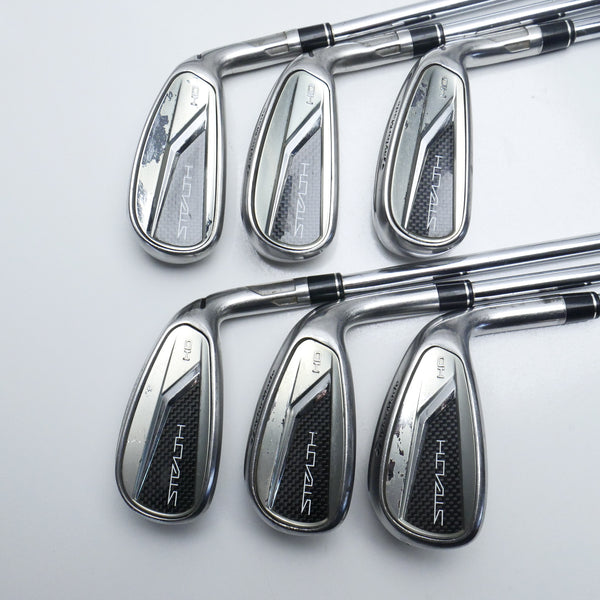 Used TaylorMade Stealth HD Iron Set / 5 - PW / Regular Flex