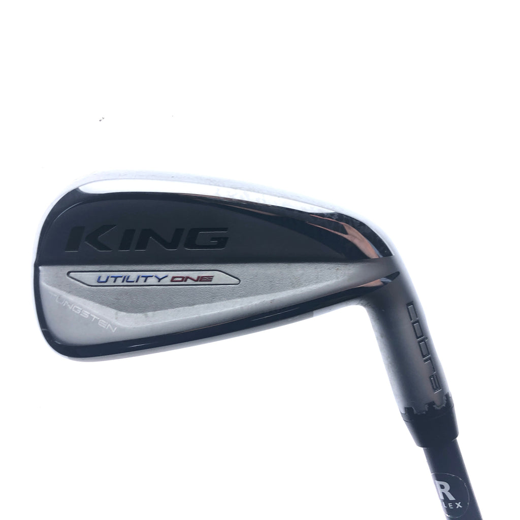 Used Cobra King Utility One Length 4 Hybrid / 22.5 Degrees / Regular Flex