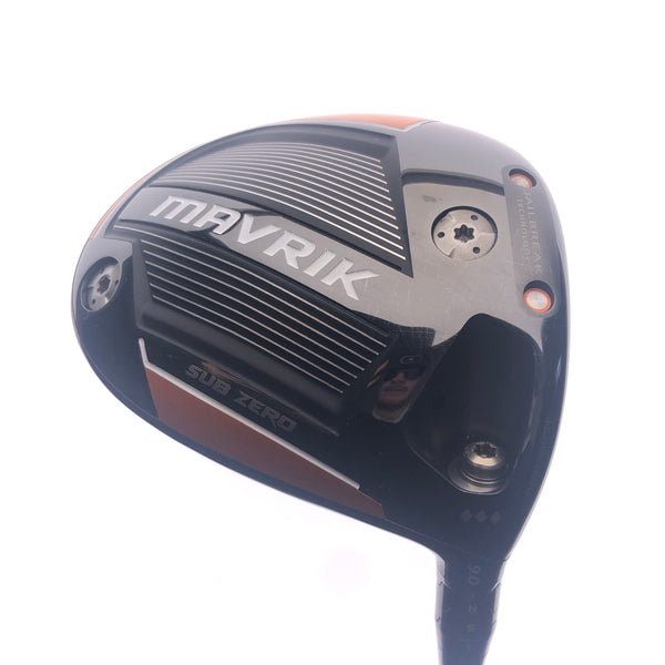 Used Callaway Mavrik Sub Zero Triple Diamond Driver / 9.0 Degrees / Stiff Flex