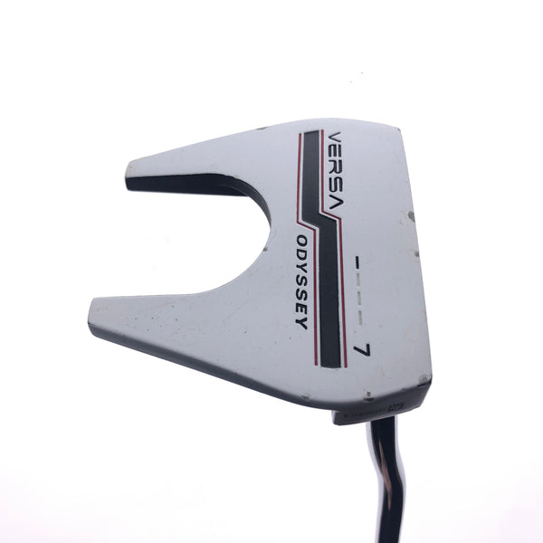 Used Odyssey Versa 90 #7 White Black White Putter / 34.0 Inches - Replay Golf 