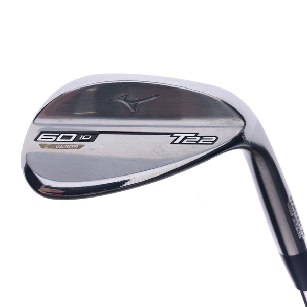 Used Mizuno T22 Lob Wedge / 60.0 Degrees / Wedge Flex