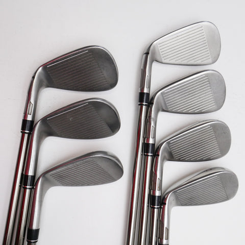 Used TaylorMade Stealth Iron Set / 7 - SW + AW + LW / Lite Flex - Replay Golf 
