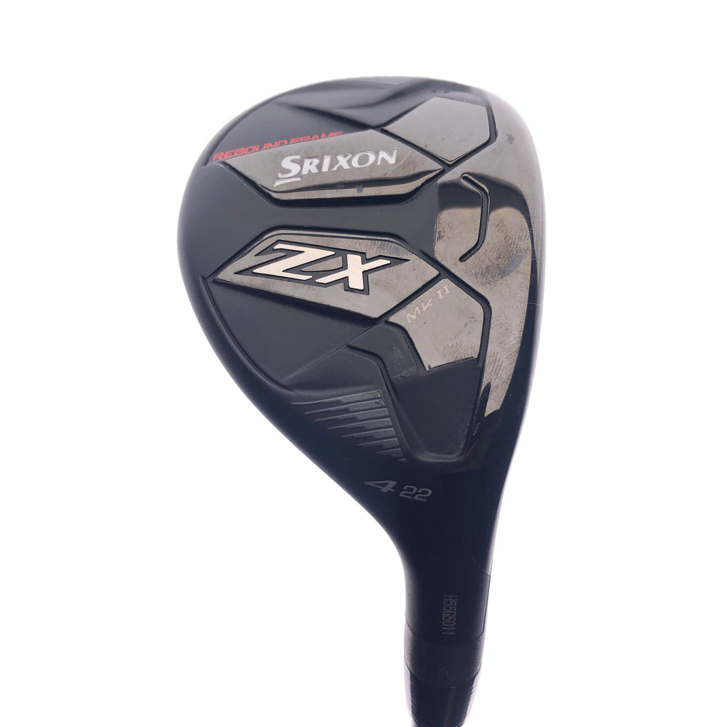 Used Srixon ZX MK II 4 Hybrid / 22 Degrees / Regular Flex