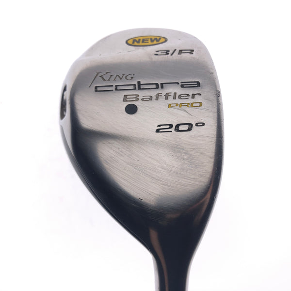 Used Cobra Baffler Pro 2008 3 Hybrid / 20 Degrees / Stiff Flex - Replay Golf 