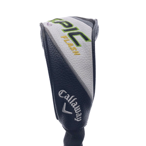 Used Callaway Epic Flash 6 Hybrid / 27 Degrees / Stiff Flex - Replay Golf 