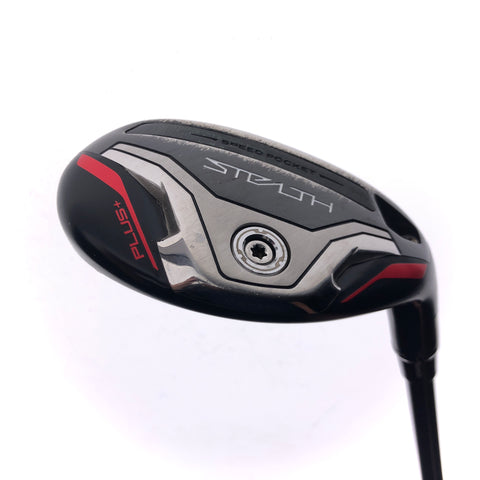 Used TaylorMade Stealth Plus Rescue 3 Hybrid / 19.5 Degrees / Stiff Flex