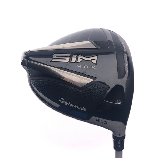 Used TaylorMade SIM Max Driver / 12.0 Degrees / Ladies Flex