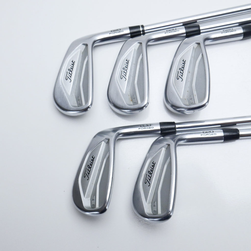 Used Titleist 620 CB Iron Set / 6 - PW / Stiff Flex