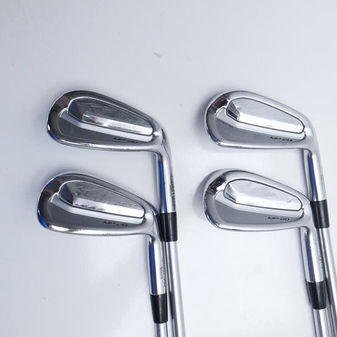 Used Mizuno MP-20 MMC Iron Set / 7 - PW / Stiff Flex