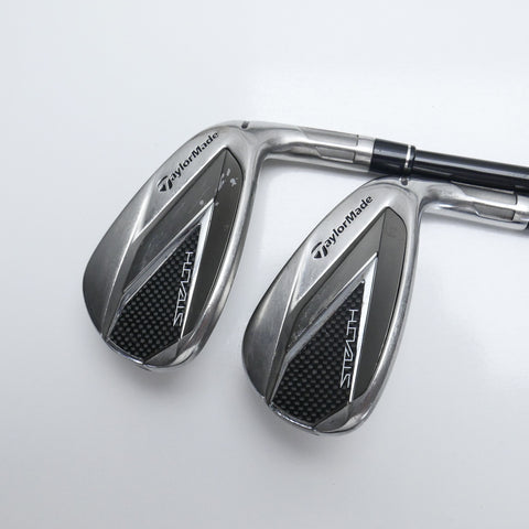 Used TaylorMade Stealth Iron Set / 6 - PW / A Flex