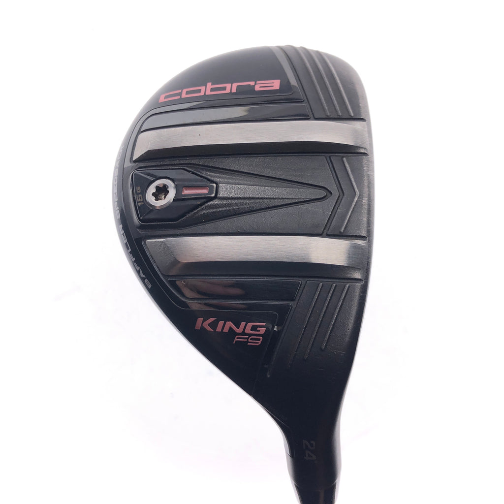 Used Cobra KING F9 Speedback Womens 5 Hybrid / 24 Degrees / Ladies Flex