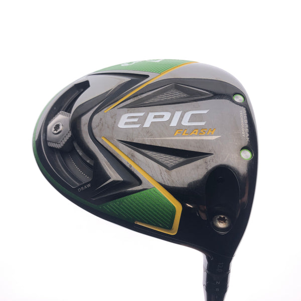 Used Callaway EPIC Flash Driver / 12.0 Degrees / Regular Flex - Replay Golf 