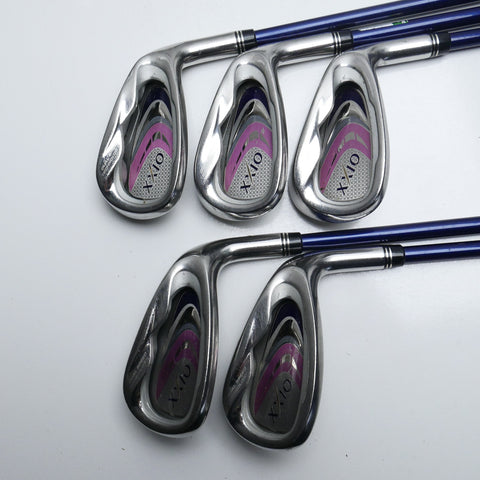 Used XXIO 9 Iron Set / 6 - PW / Ladies Flex