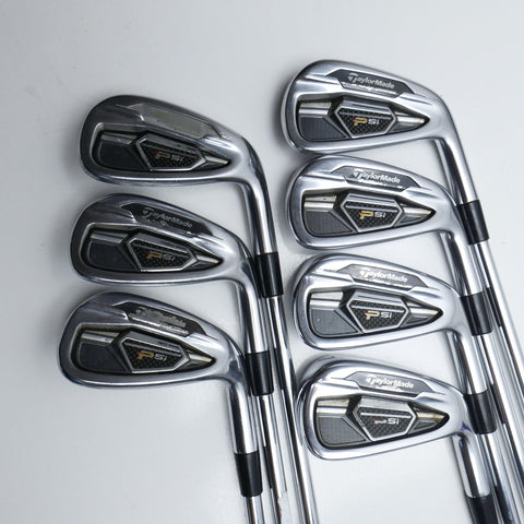 Used TaylorMade PSi Iron Set / 4 - PW / Stiff Flex