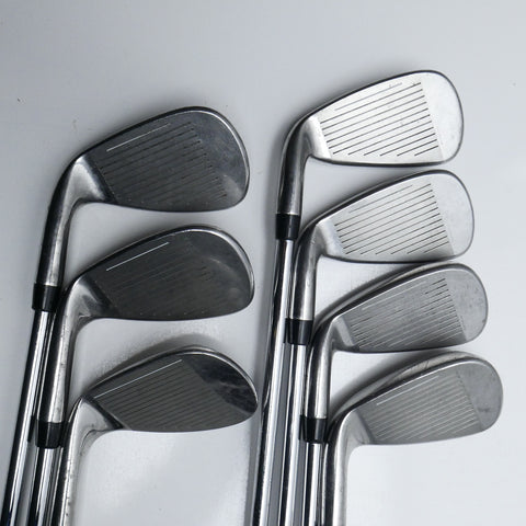 Used Cobra King F8 One Length Iron Set / 5 - PW + GW / Regular Flex