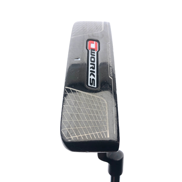 Used Odyssey O-Works Black 1 Putter / 34.0 Inches