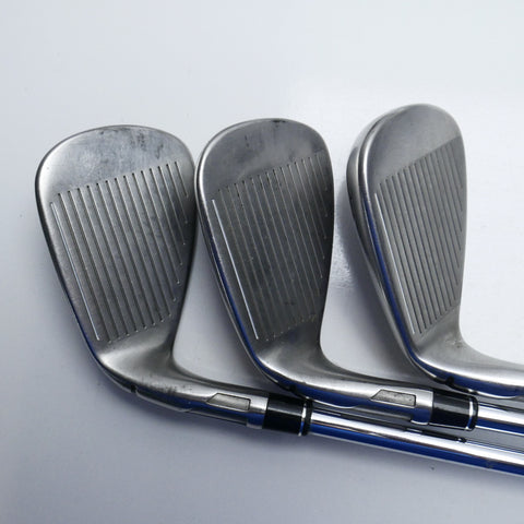 Used TaylorMade Stealth Iron Set / 5 - PW + AW / Regular Flex