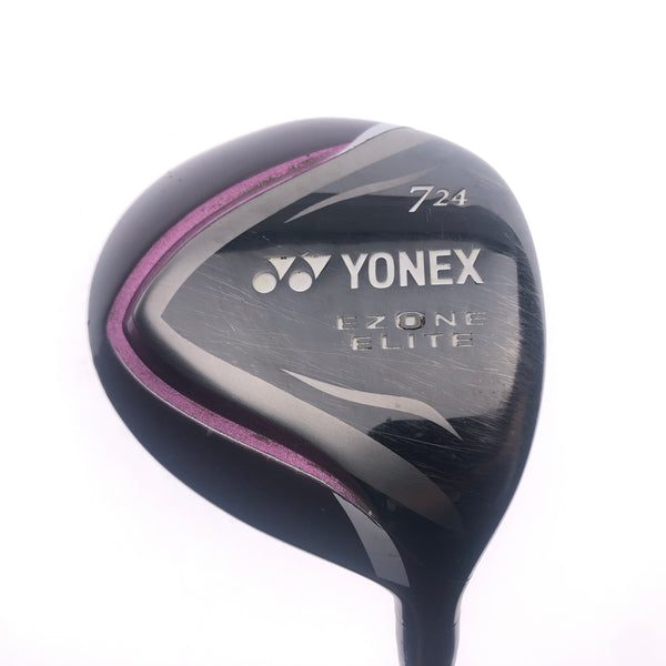 Used Yonex Ezone Elite 7 Fairway Wood / 24 Degrees / Ladies Flex - Replay Golf 