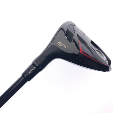 Used TaylorMade Stealth 2 Plus 5 Wood / 18 Degrees / Regular Flex / Left-Handed