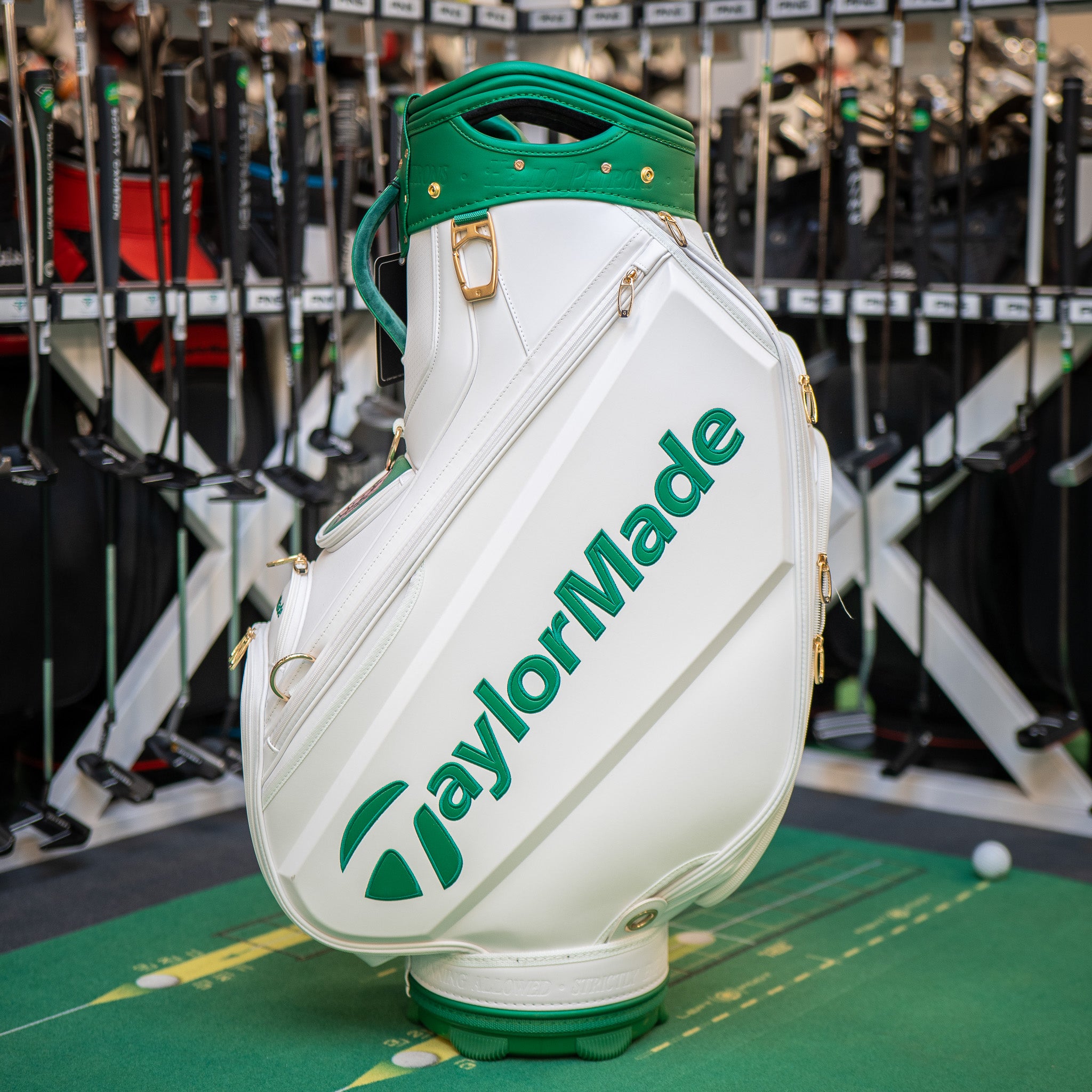NEW TaylorMade Masters '21 Season Opener Staff Bag - Replay Golf 