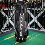 NEW Cobra Black VESSEL Core Staff Bag - Replay Golf 