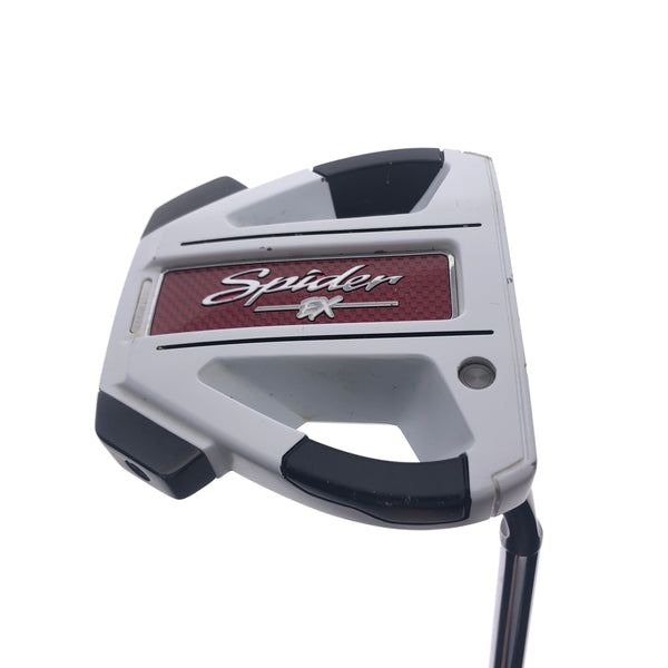 Used TaylorMade Spider EX Ghost White Putter / 34.0 Inches - Replay Golf 