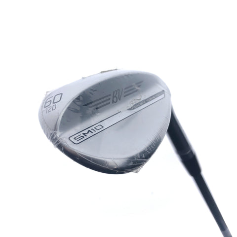 Used Titleist Vokey SM10 Tour Chrome Lob Wedge / 60.0 Degrees / Wedge Flex - Replay Golf 