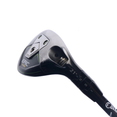 Used Callaway Epic Flash 4 Hybrid / 21 Degrees / Regular Flex - Replay Golf 