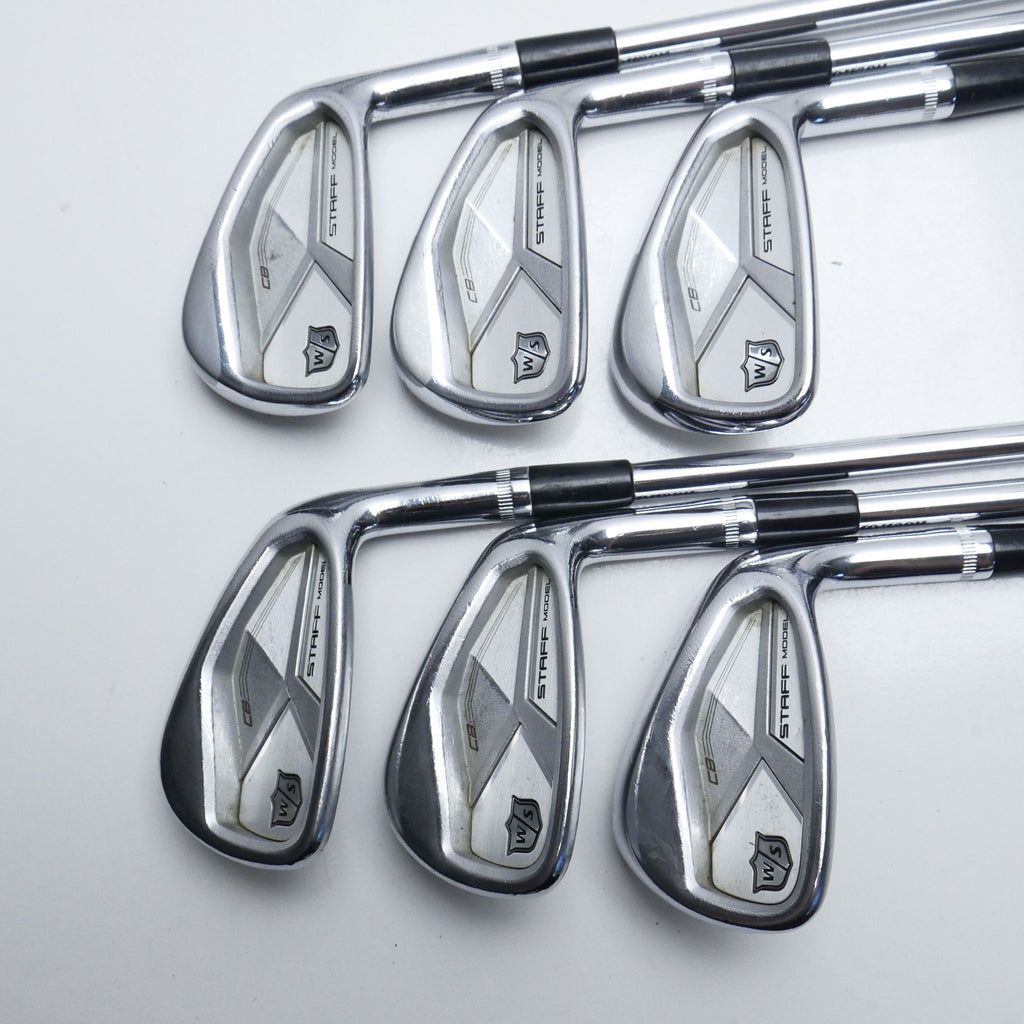 Used Wilson Staff Model CB Iron Set / 5 - PW / Stiff Flex