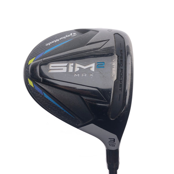 Used TaylorMade Sim2 Max 3 Fairway Wood / 15 Degrees / X-Stiff Flex