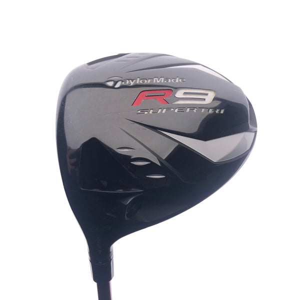 Used TaylorMade R9 SuperTri Driver / 9.5 Degrees / Stiff Flex / Left-Handed