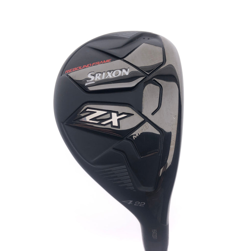 Used Srixon ZX MK II 4 Hybrid / 22 Degrees / Regular Flex