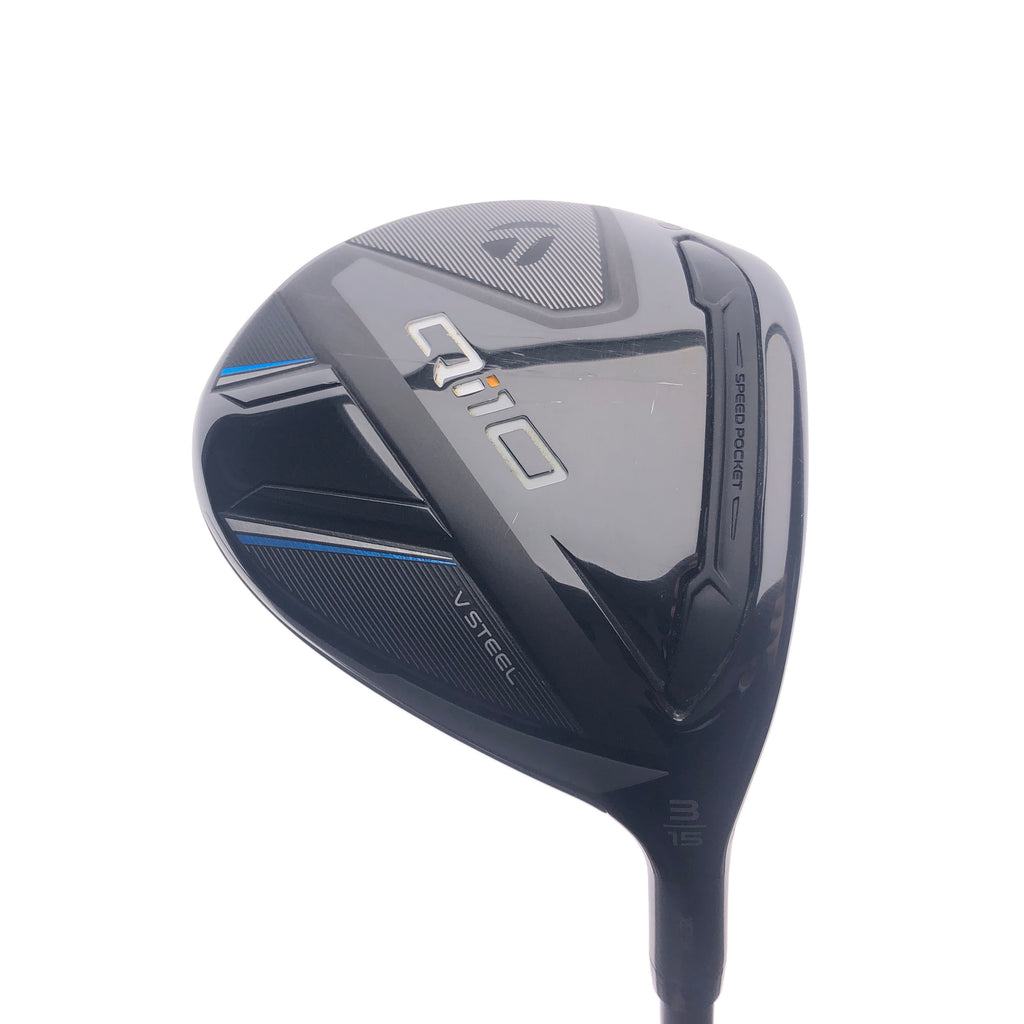 Used TOUR ISSUE TaylorMade Qi10 3 Fairway Wood / 15 Degrees / X-Stiff Flex