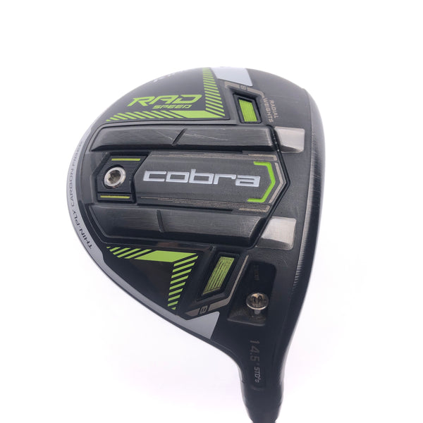 Used Cobra King Radspeed 3 Fairway Wood / 14.5 Degrees / A Flex