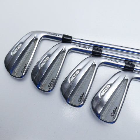 Used Titleist T100S 2021 Iron Set / 4 - PW / X-Stiff Flex