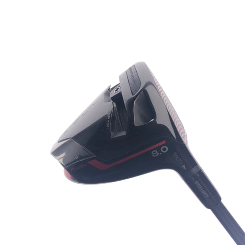 Used TaylorMade Stealth Plus Driver / 8.0 Degrees / TX Flex