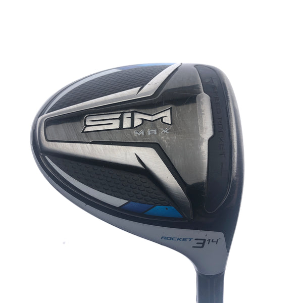 Used TaylorMade SIM Max Rocket 3 Fairway Wood / 14 Degrees / Stiff Flex