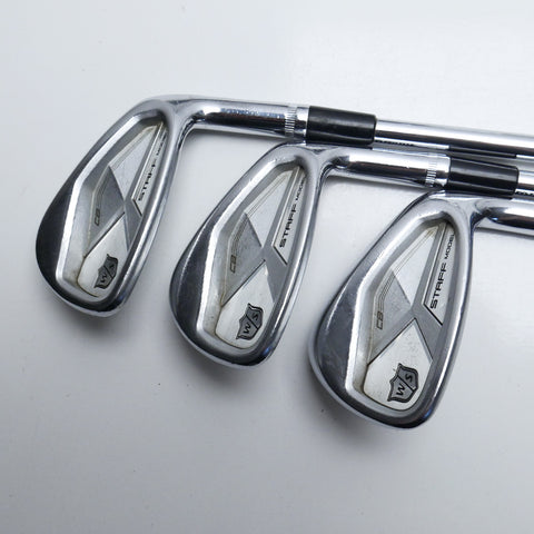 Used Wilson Staff Model CB Iron Set / 5 - PW / Stiff Flex