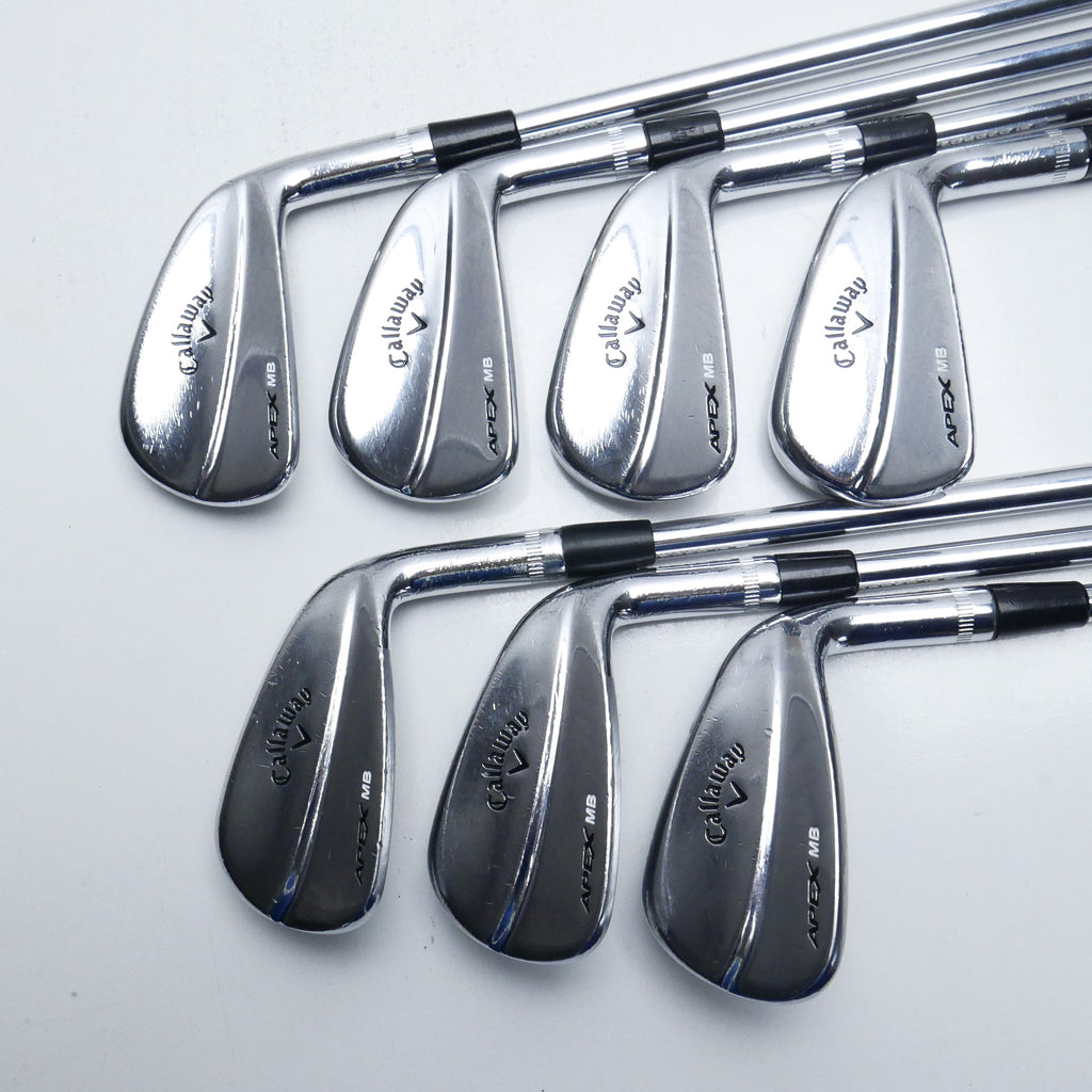 Used Callaway Apex MB 2018 Iron Set / 4 - PW / X-Stiff Flex