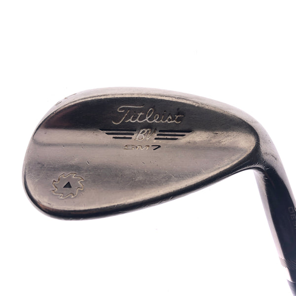 Used Titleist Vokey SM7 Brushed Steel Sand Wedge / 54.0 Degrees / Wedge Flex