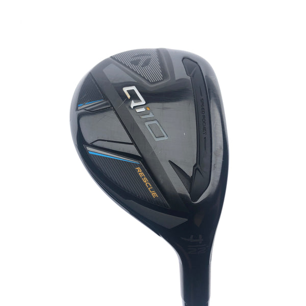 Used TaylorMade Qi10 4 Hybrid / 22 Degrees / Regular Flex